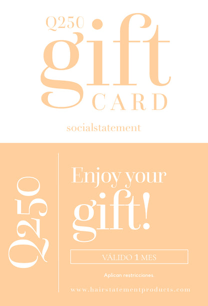 GIFT CARD