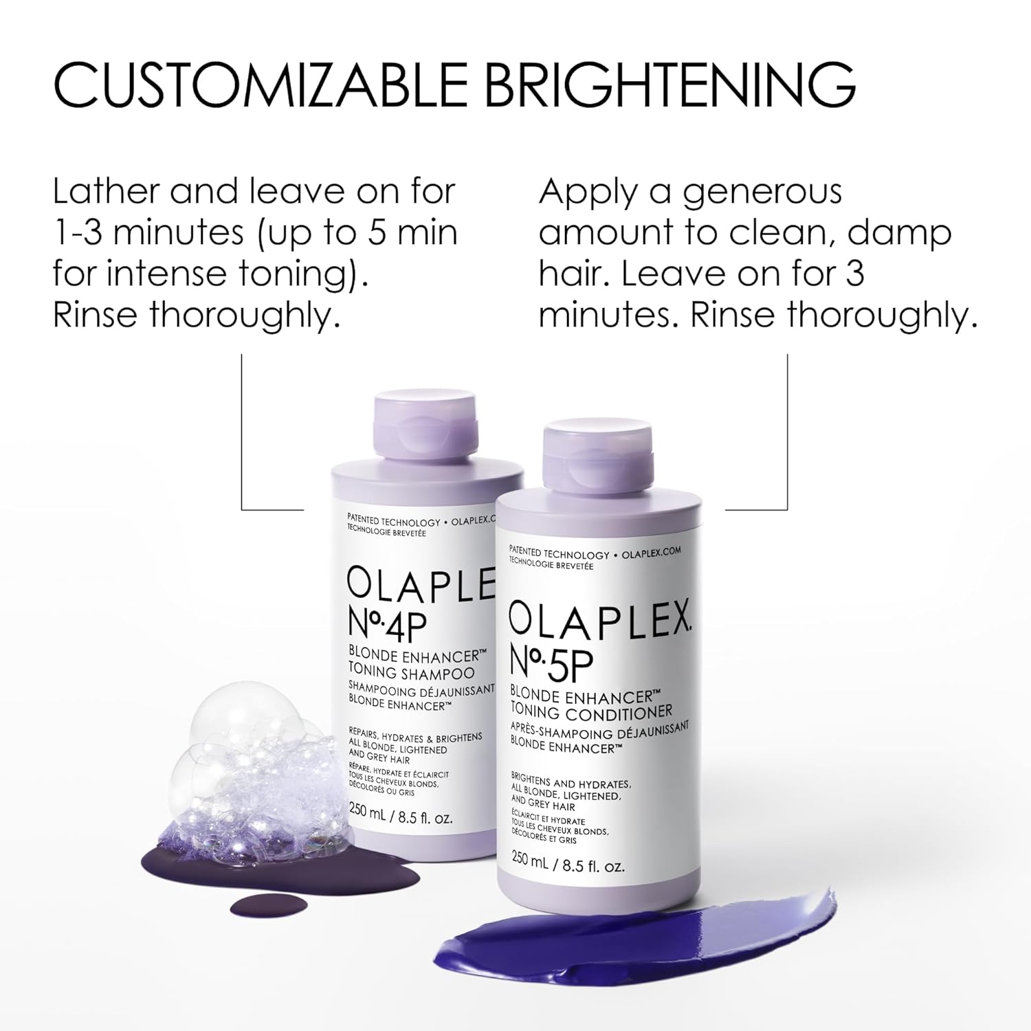 Olaplex No.4P Blonde Enhancer Toning Shampoo