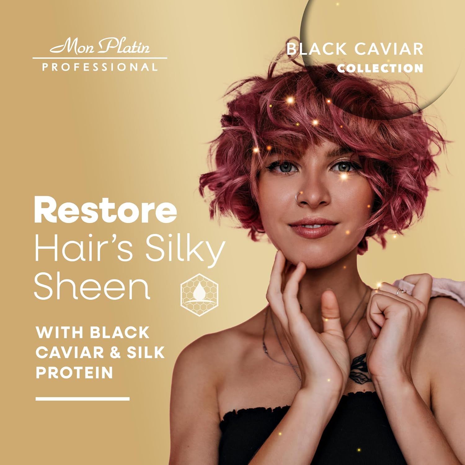 Black caviar hair mask