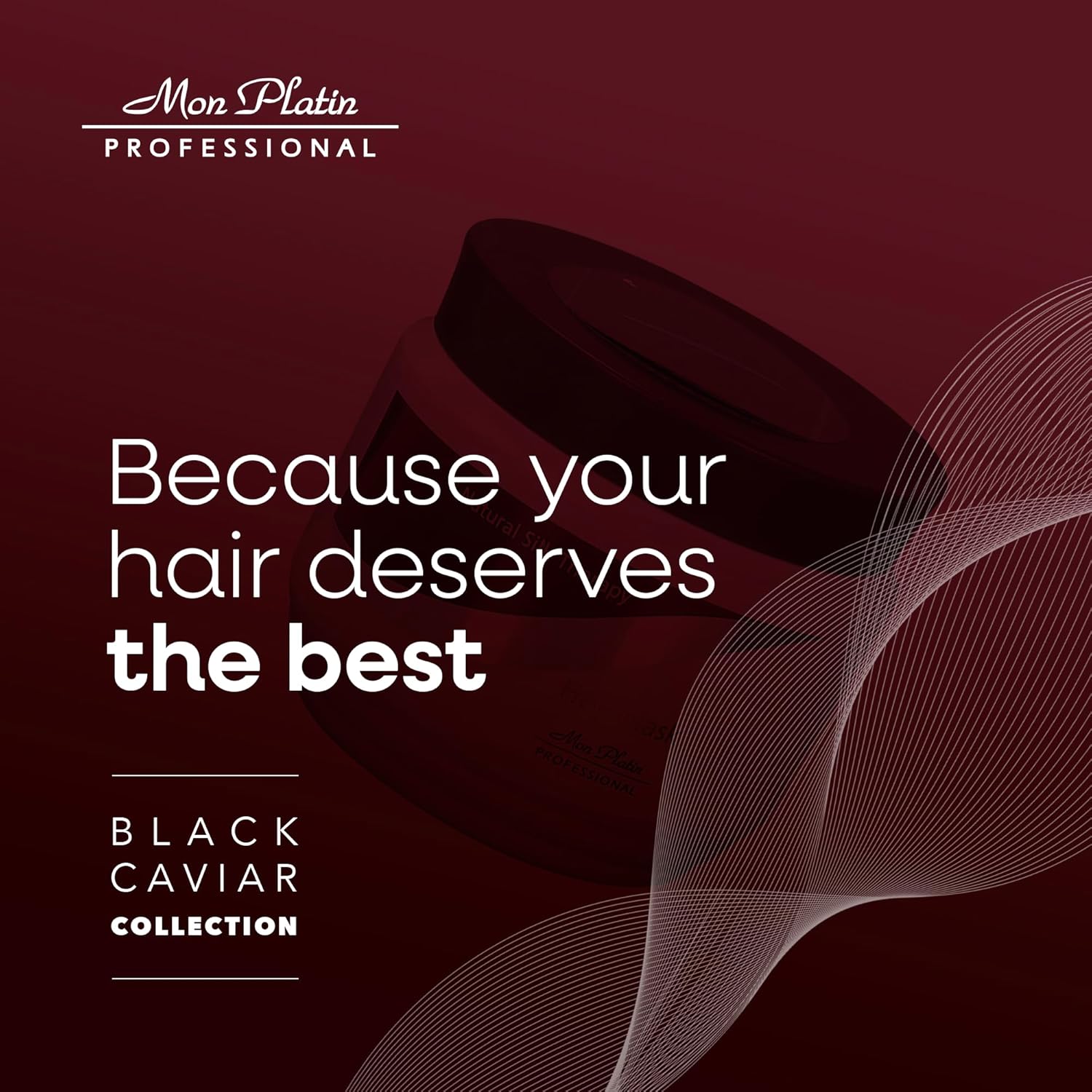 Black caviar hair mask